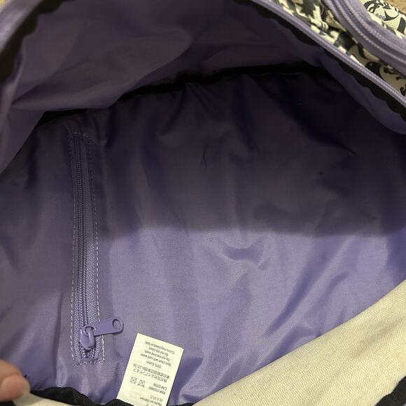 KAVU Women's Patterned Sling Bag - Black and White - Picture 5 of 6